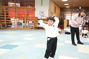 縄跳び大会　年中　NO．1