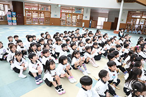 縄跳び大会　年中　NO．1