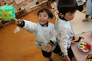 朝の自由時間　－お店やさんごっこー　B