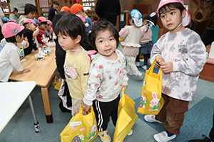 ひなまつりわくわくパーティ　ー2回目お買い物ー