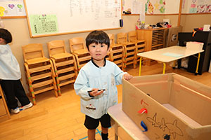 電車の制作　ことり