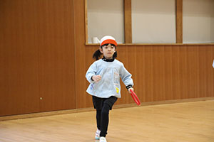 リレー楽しかったね　きりん・E