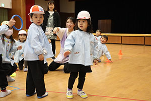 リレー楽しかったね　きりん・E