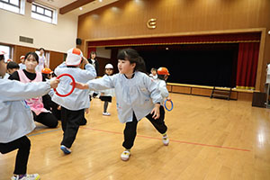 リレー楽しかったね　きりん・E