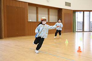 リレー楽しかったね　きりん・E