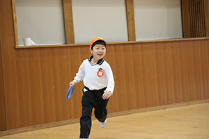 リレー楽しかったね　きりん・E