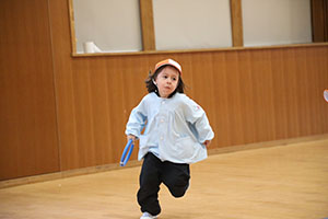 リレー楽しかったね　きりん・E