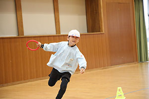 リレー楽しかったね　きりん・E