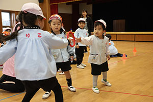 リレー楽しかったね　きりん・E