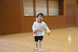 リレー楽しかったね　きりん・E