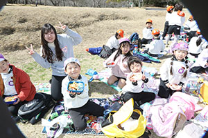 お別れ遠足で南部丘陵公園に行きました　年長組 NO.2