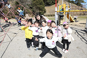 お別れ遠足で南部丘陵公園に行きました　年長組 NO.2