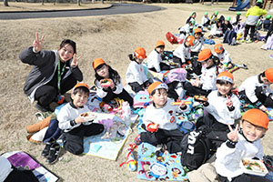 お別れ遠足で南部丘陵公園に行きました　年長組 NO.2