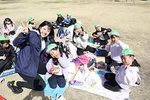 お別れ遠足で南部丘陵公園に行きました　年長組 NO.2