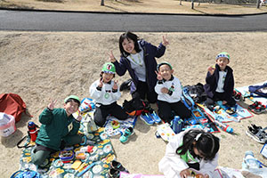 お別れ遠足で南部丘陵公園に行きました　年長組 NO.2