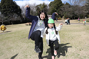 お別れ遠足で南部丘陵公園に行きました　年長組 NO.1