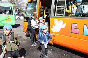 お別れ遠足で南部丘陵公園に行きました　年長組 NO.1