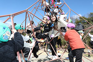 お別れ遠足で南部丘陵公園に行きました　年長組 NO.1