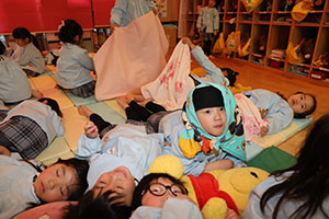 お楽しみ会🎵　こあら・ぱんだ・きりん（ひまわり）　NO．1