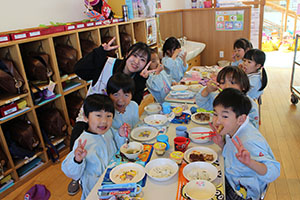 お別れバイキング　年長