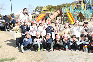 中部公園　遠足楽しかったね　　年少　NO.1
