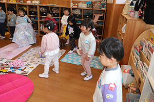 遠足ごっこ　ひよこ・あひる・ぺんぎん　NO．2