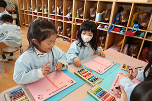 思い出帳の制作　さくら