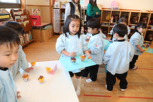 ケーキバイキングごっこ　ぱんだ