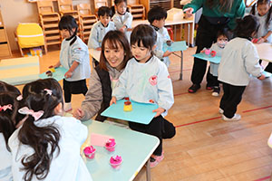 ケーキバイキングごっこ　ぱんだ