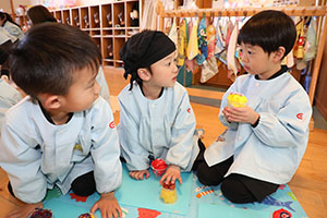 ケーキバイキングごっこ　ぱんだ