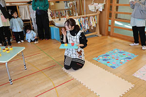 ケーキバイキングごっこ　ぱんだ