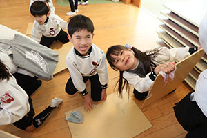 みんなで大掃除　C・うさぎ