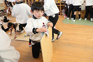 みんなで大掃除　C・うさぎ