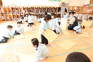 みんなで大掃除　C・うさぎ