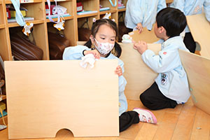 みんなで大掃除　C・うさぎ