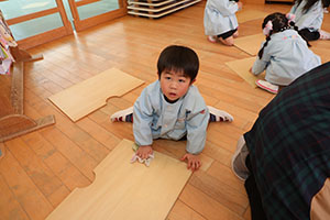 みんなで大掃除　C・うさぎ