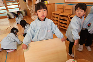 みんなで大掃除　C・うさぎ