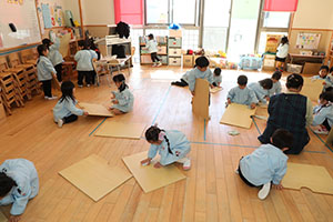 みんなで大掃除　C・うさぎ