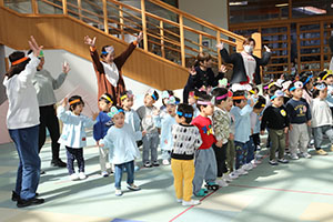 3月生まれのお誕生会　ー劇ごっこー　　ひよこ・あひる・ぺんぎん