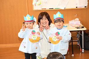 3月生まれのお誕生会　ー劇ごっこー　　ひよこ・あひる・ぺんぎん