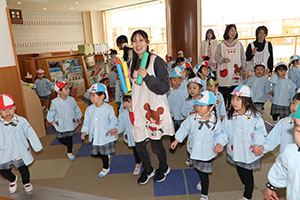 3月生まれのお誕生会　ー宝探しー　年少