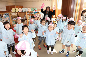 3月生まれのお誕生会　ー宝探しー　年少