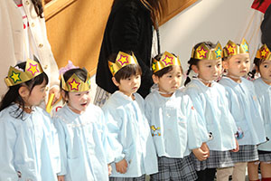 3月生まれのお誕生会　ー宝探しー　年少