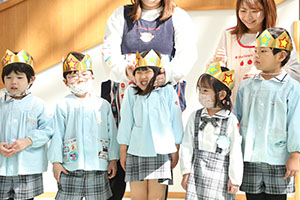 3月生まれのお誕生会　ー宝探しー　年中