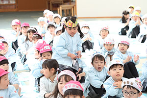 3月生まれのお誕生会　ー宝探しー　年中