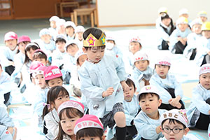 3月生まれのお誕生会　ー宝探しー　年中