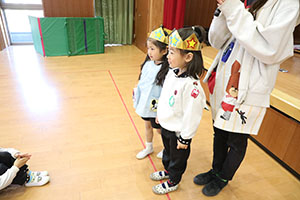 3月生まれのお誕生会 　ードッジボールー　　年長