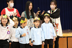 3月生まれのお誕生会 　ードッジボールー　　年長