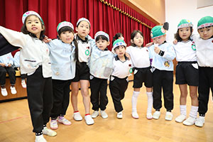 3月生まれのお誕生会 　ードッジボールー　　年長