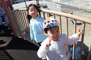 公園へ行きました🎵　きりん・ぱんだ